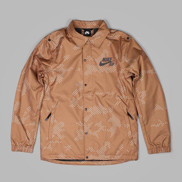 Giacche: NIKE SB ASST COACHES JACKET ALE BROWN – Usato da Schlieren venduto da coolgearonly