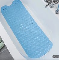 Neue, blaue Badewannenmatte für sicheres Baden!