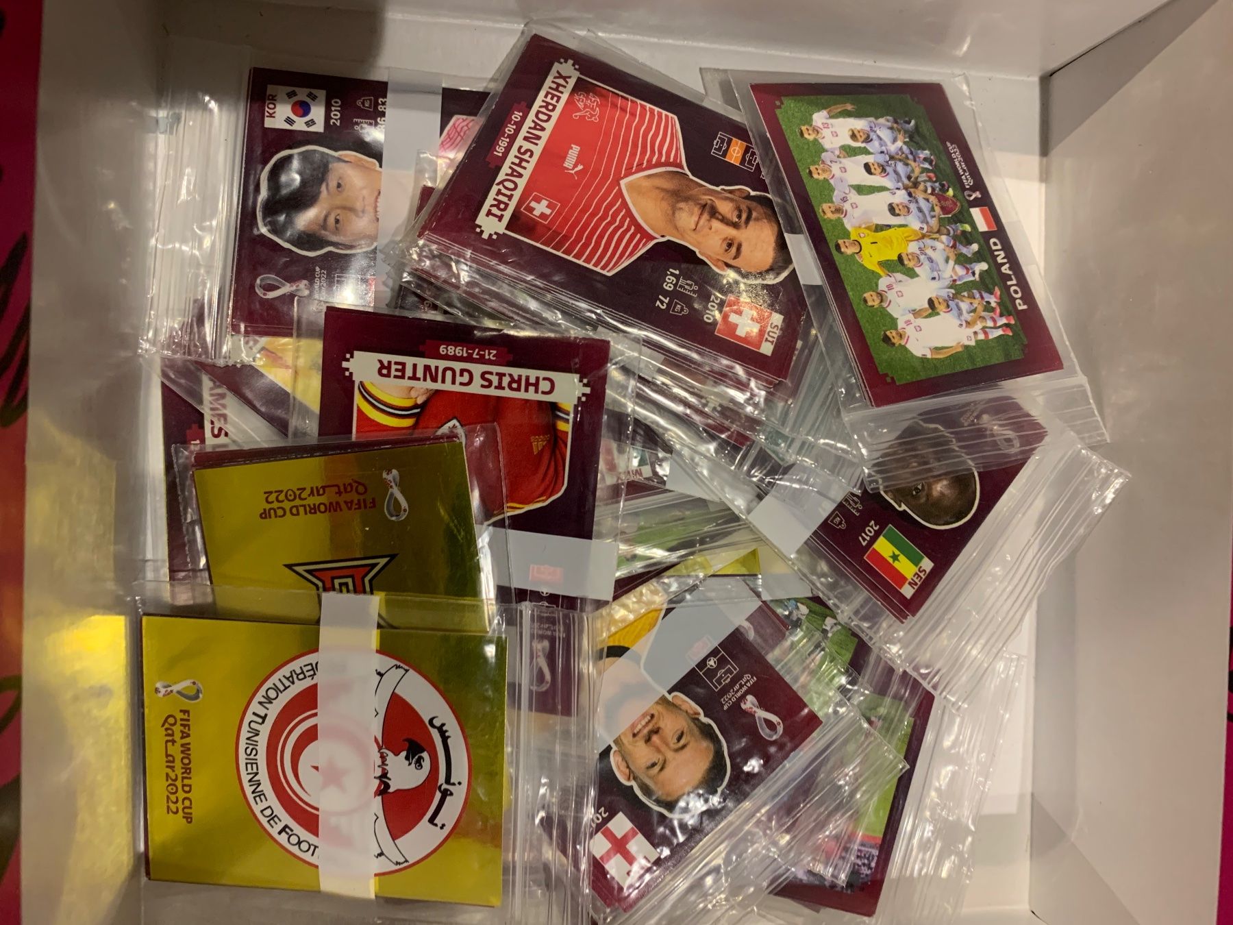 Panini Carte collezionabili: WM 2022 Bilder Panini Fifa World Cup Qatar – Nuovo e nell'imballaggio originale da Rorschach venduto da lobosch1 1