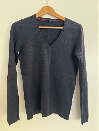 Leichter V-Neck Pulli von Tommy Hilfiger in Gr. S
