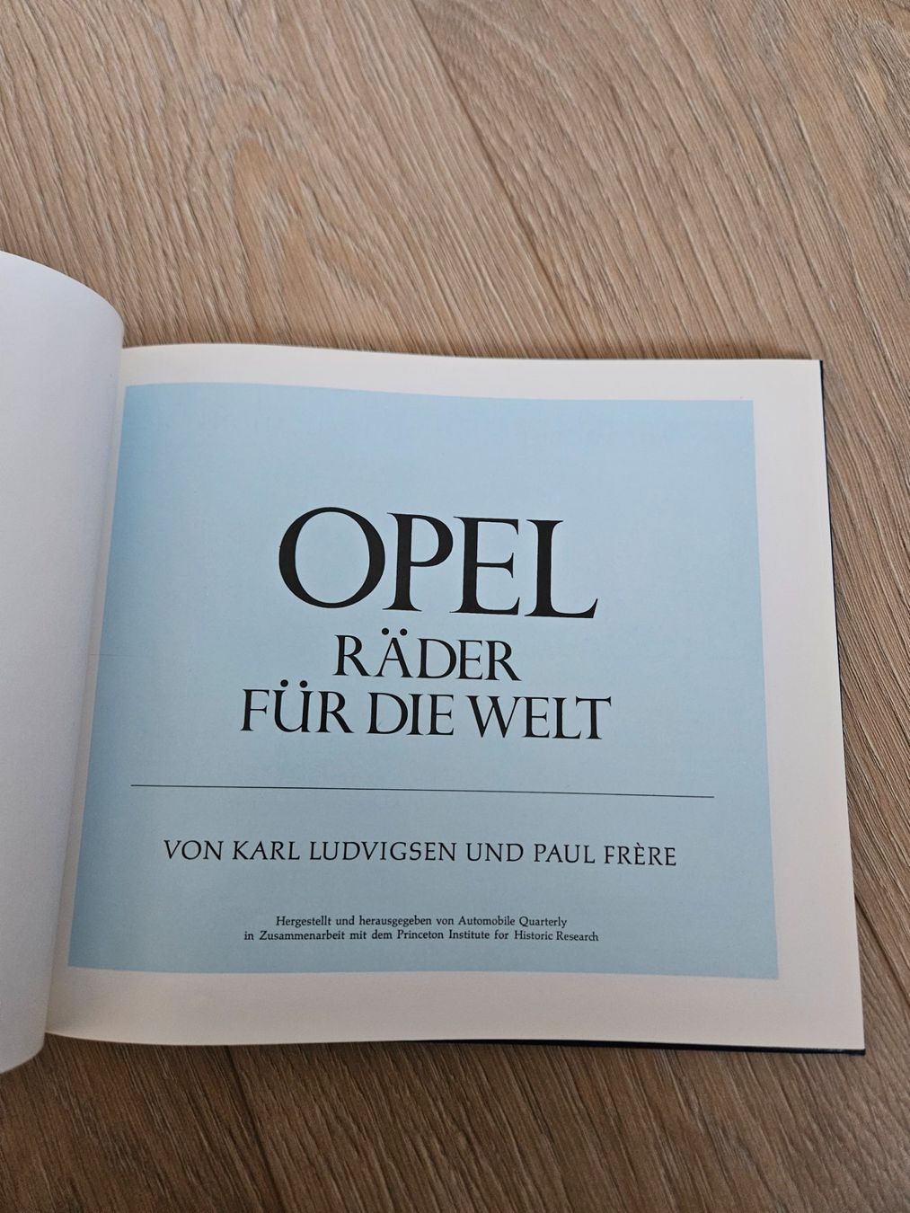 Bücher: Original Opel Buch – Neu (gemäss Beschreibung) aus Muntelier von Fproduction 2