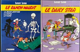 2 albums de Lucky Luke