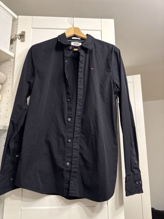 Tommy Hilfiger Hemd, schwarz, Grösse M, Top Zustand!