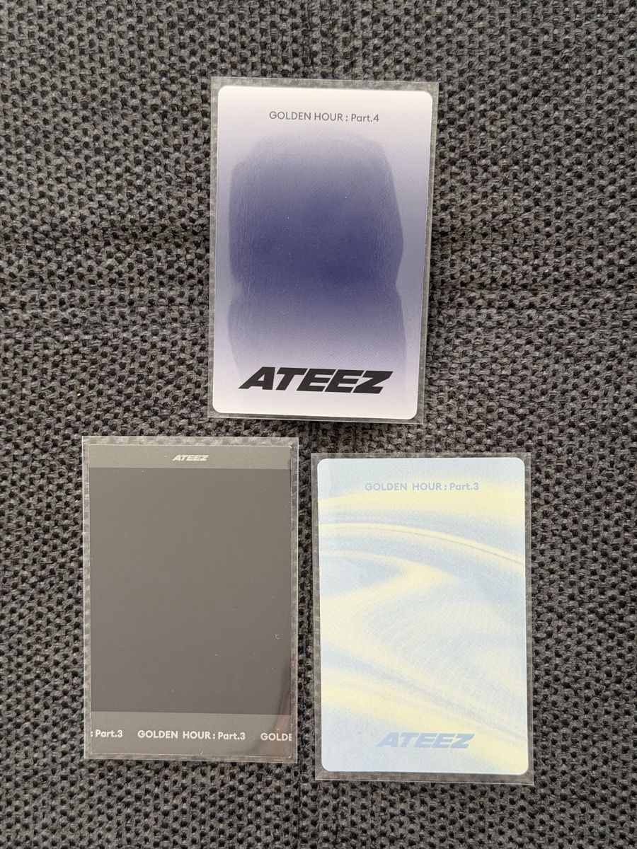 Carte collezionabili: Ateez Mingi poca set GH3 and GH4 – Nuovo (secondo la descrizione) da Zürich venduto da fixedon_n_on 1