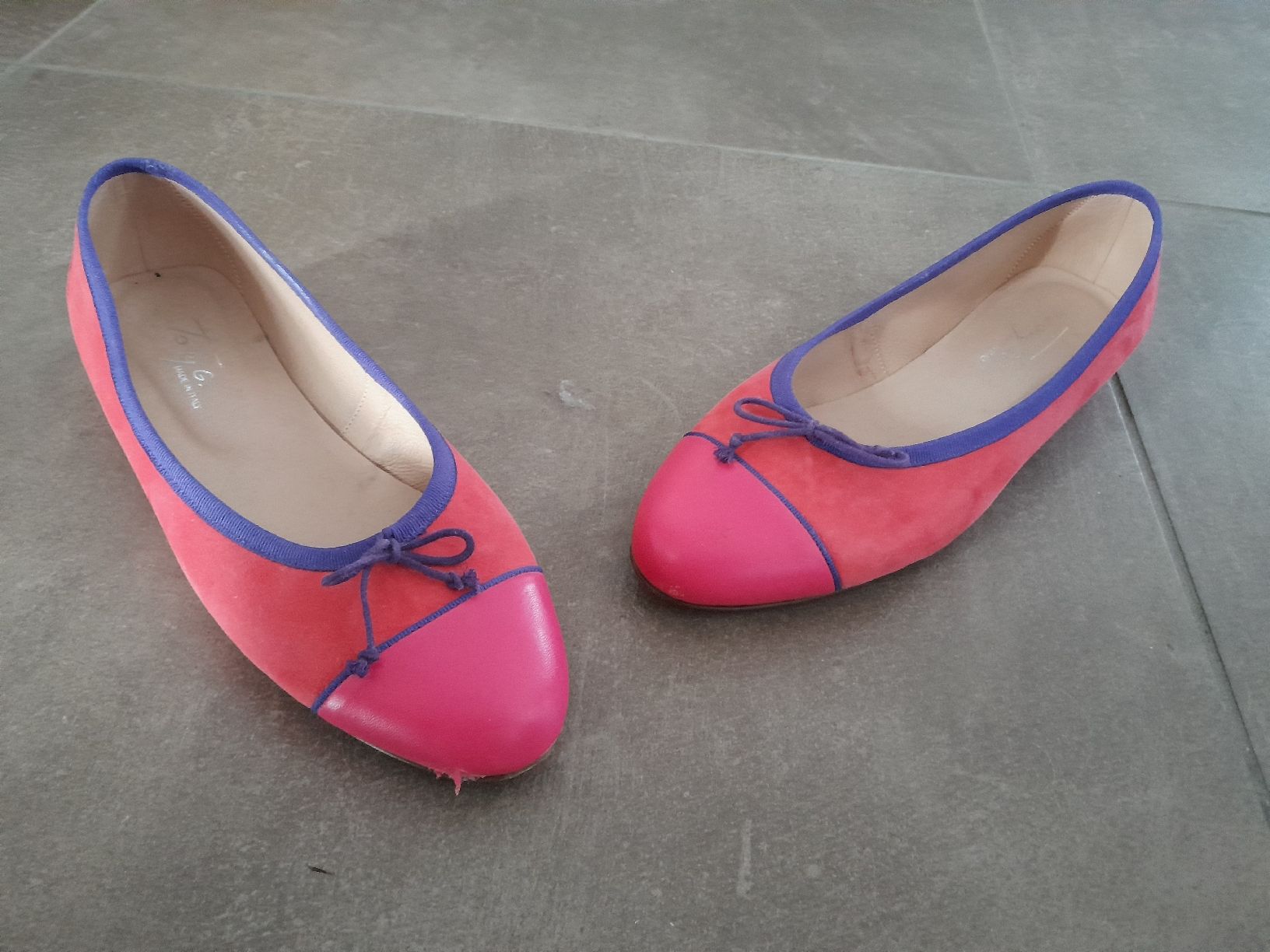 Damenschuhe: Pinke Ballerinas – Gebraucht aus Alterswil FR von jas_cp68 1