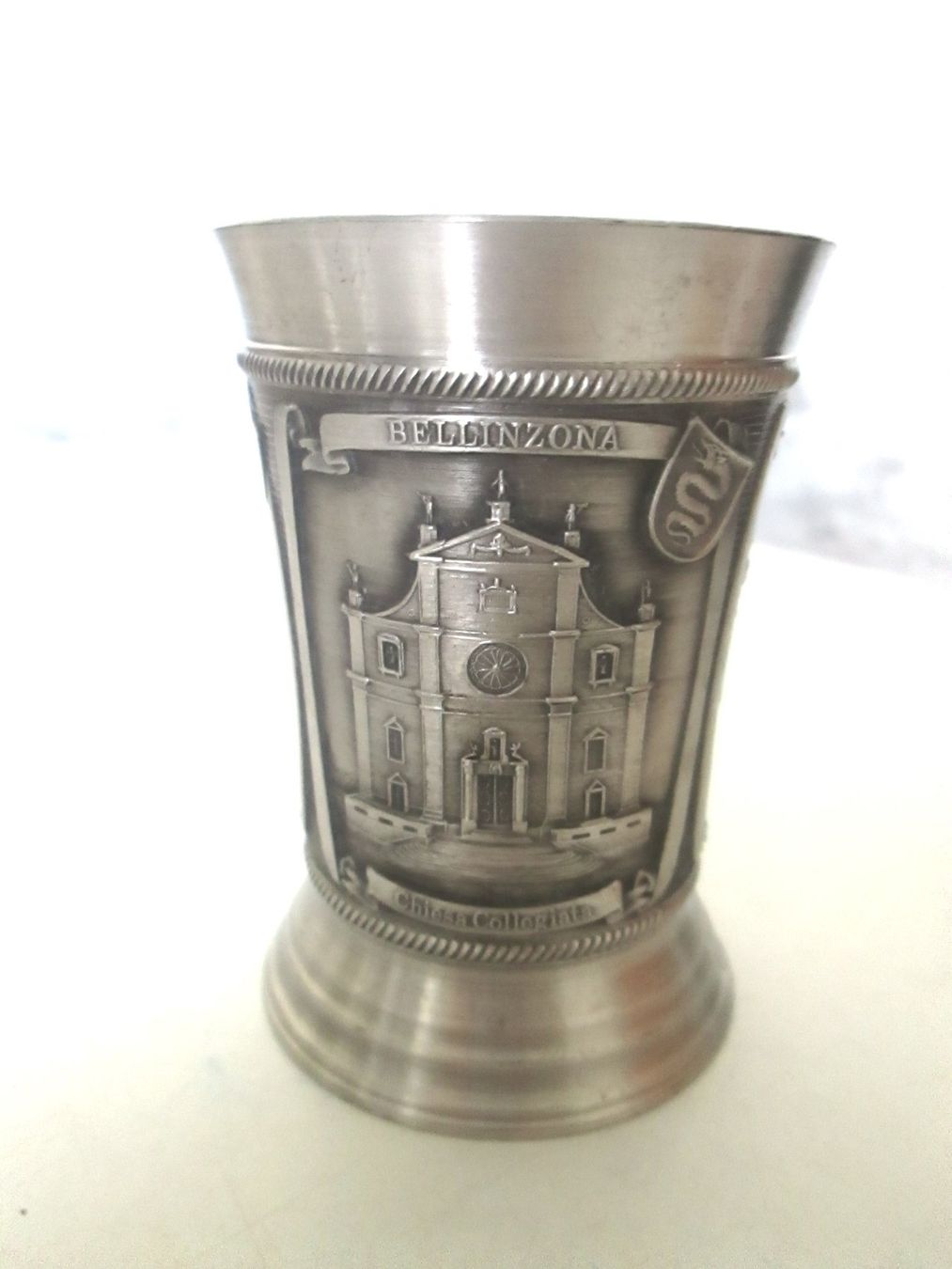Alle Dekorationen: Souvenirglas Bellinzona Ticino – Gebraucht aus Sementina von babucia 1
