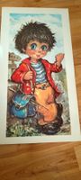 Michel, Junge auf Reise, Vintage Kunstdruck, Top Zustand!
