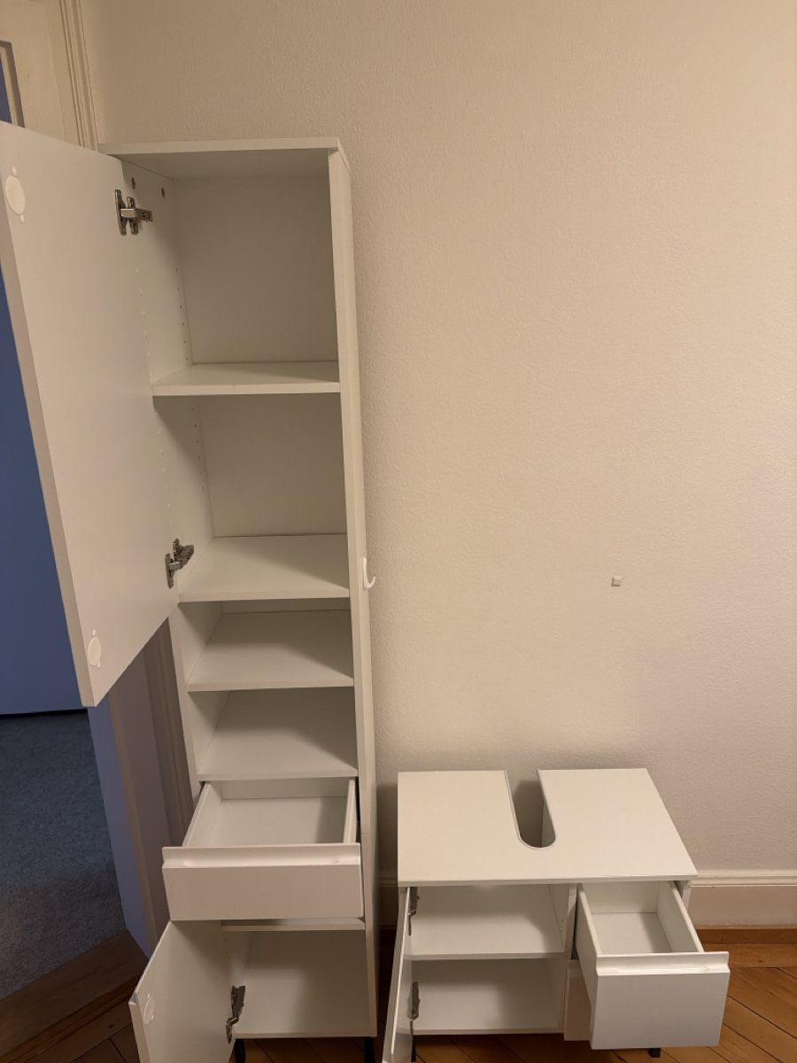 Mobili per bagno: Badezimmermöbel Set weiss gebraucht – Usato da Zürich venduto da Max0509 1
