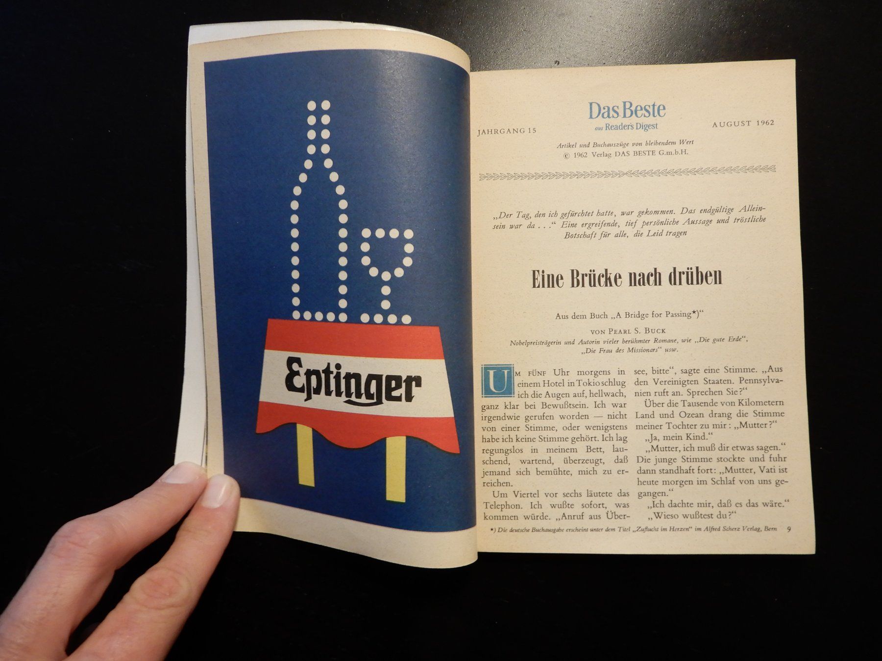 Riviste & Magazine: Readers Digest August 1962, Top Zustand! – Usato da Erstfeld venduto da Mario_boe0 2