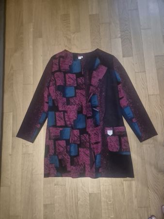Stylish Women's autumn light coat, 40% wool