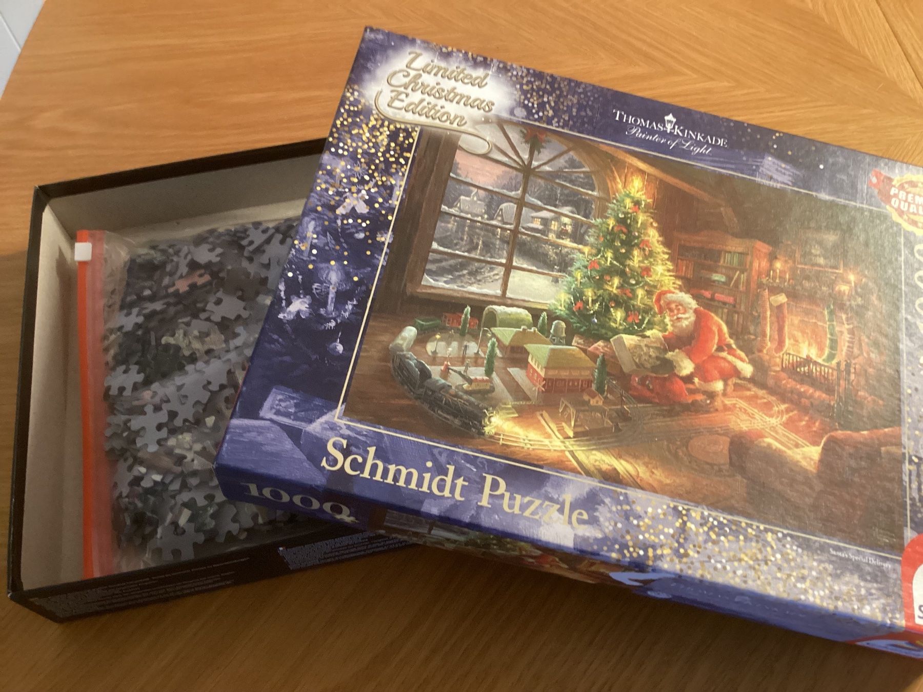Puzzles: 1000er Weihnachtspuzzle - Thomas Kinkade – Gebraucht aus Flawil von kruemeli02 1