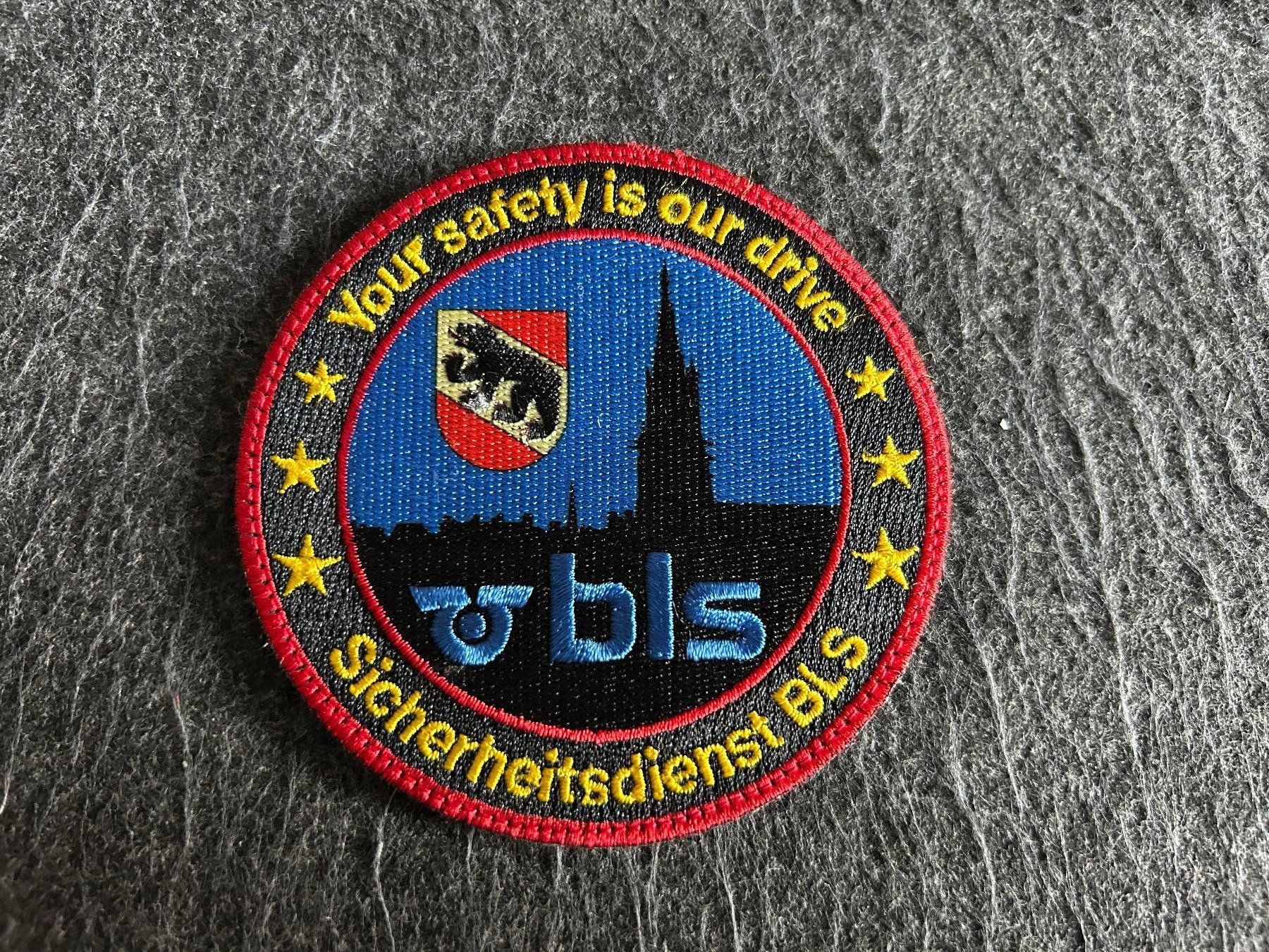 Plaquettes & Badges: Patch Sicherheitsdienst BLS Bahn – D'occasion à Berikon par DGC-1995