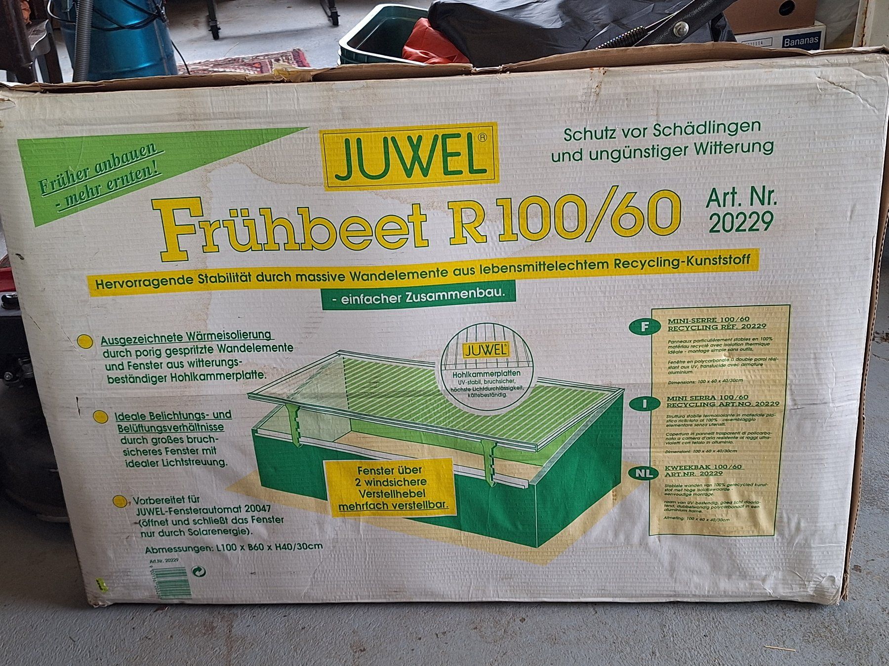 Casette da giardino & serre: Frühbeet – Nuovo e nell'imballaggio originale da Rupperswil venduto da Froegli