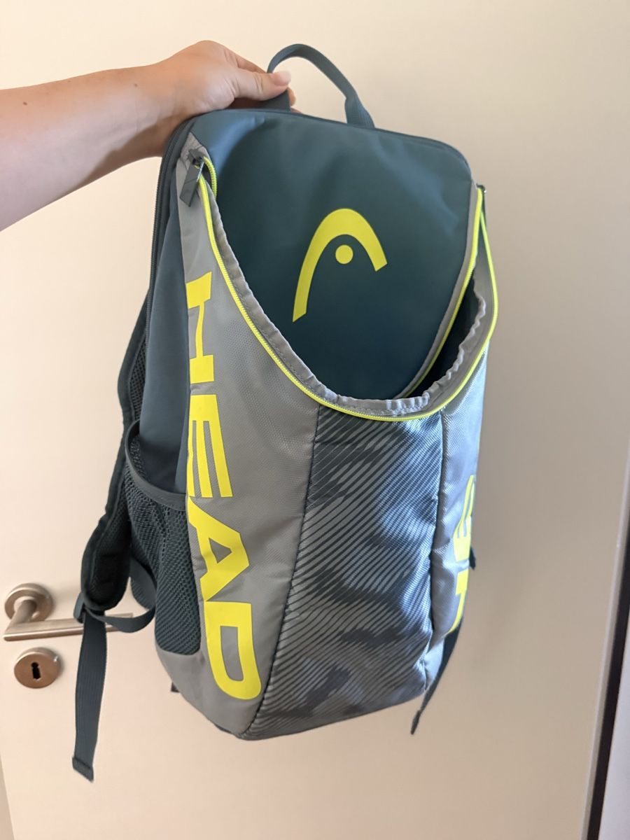 Head Zaini: HEAD Tennis Rucksack Tasche Grau-Blau backpack  – Usato da Staad SG venduto da Chirrari 4
