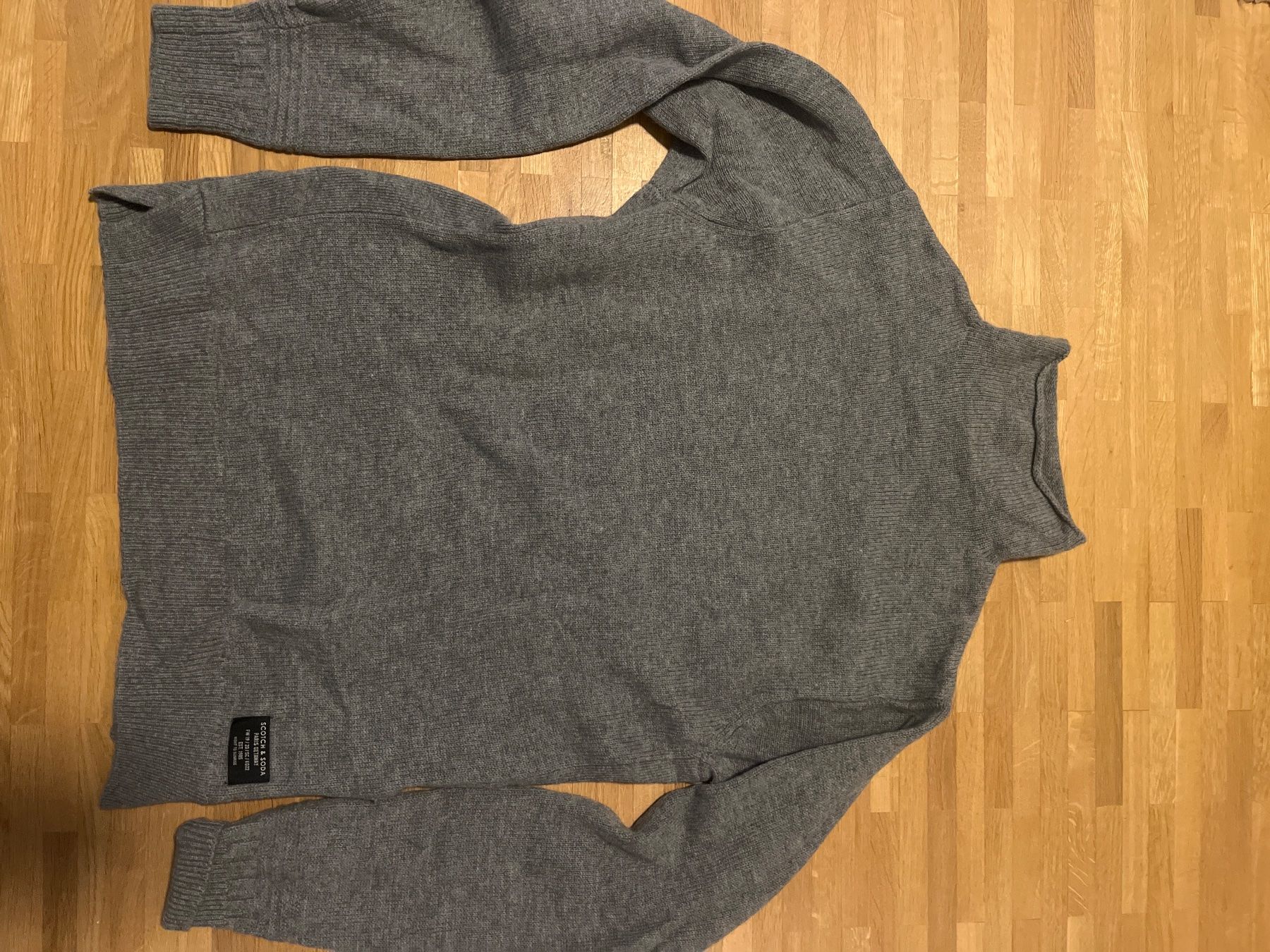Maison Scotch Pullover & Sweatshirts: Scotch&Soda Wollpullover, Grau, Grösse S – Gebraucht aus Zürich von Manuelala