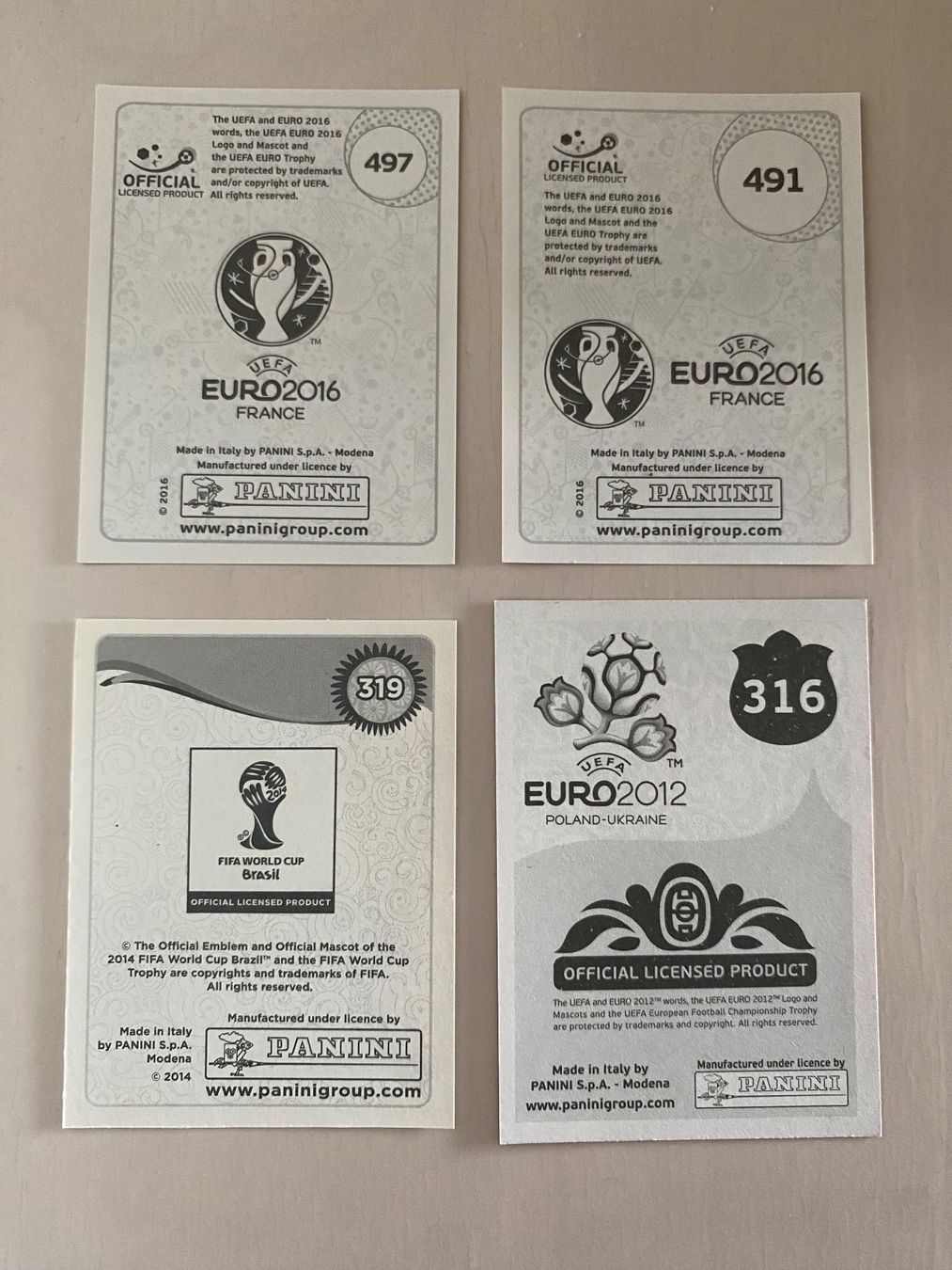 Panini Carte collezionabili: 4 seltene Panini Bilder Buffon Italien – Usato da Hergiswil LU venduto da FcMalkov 1