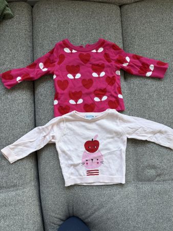 Jacadi Two Pullovers size 74
