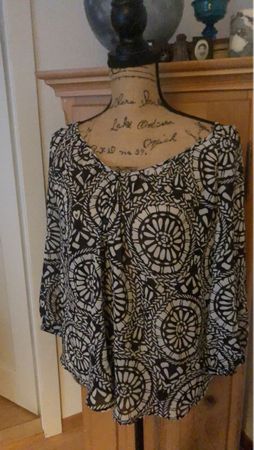 Chemisier à motifs - Taille 38 -