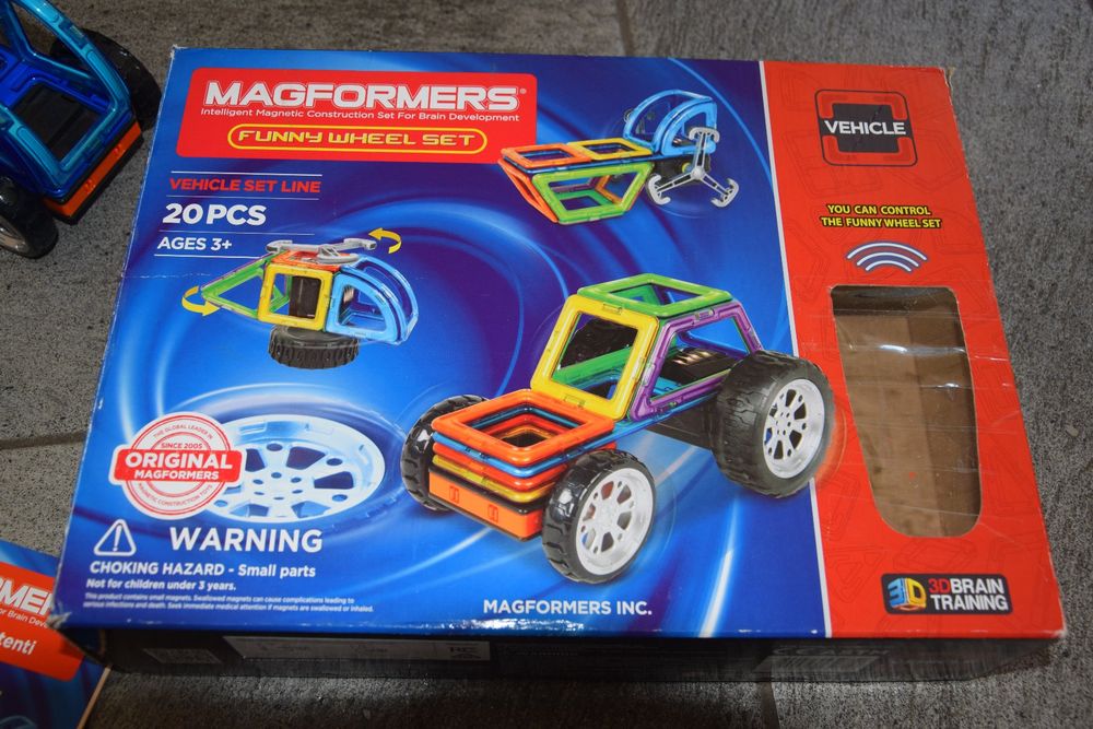 Magformers Funny Wheel Set 3+ Magnetic Construction (Gebraucht) in ...