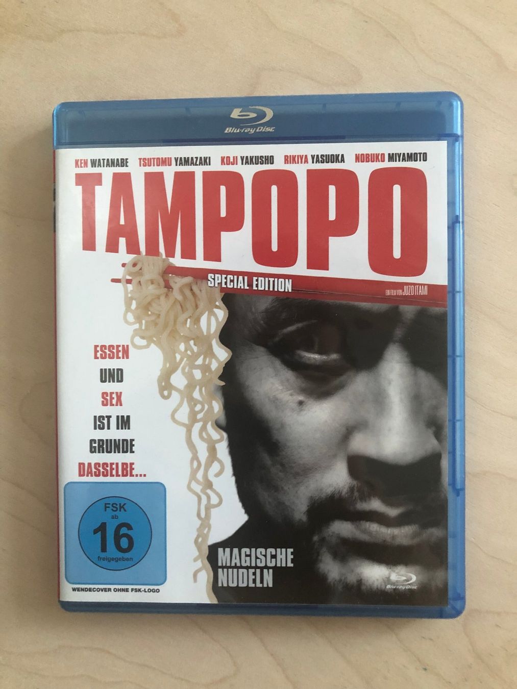 Tutti i DVDs: Blue Ray "Tampopo" – Usato da Kreuzlingen venduto da Lavendel25