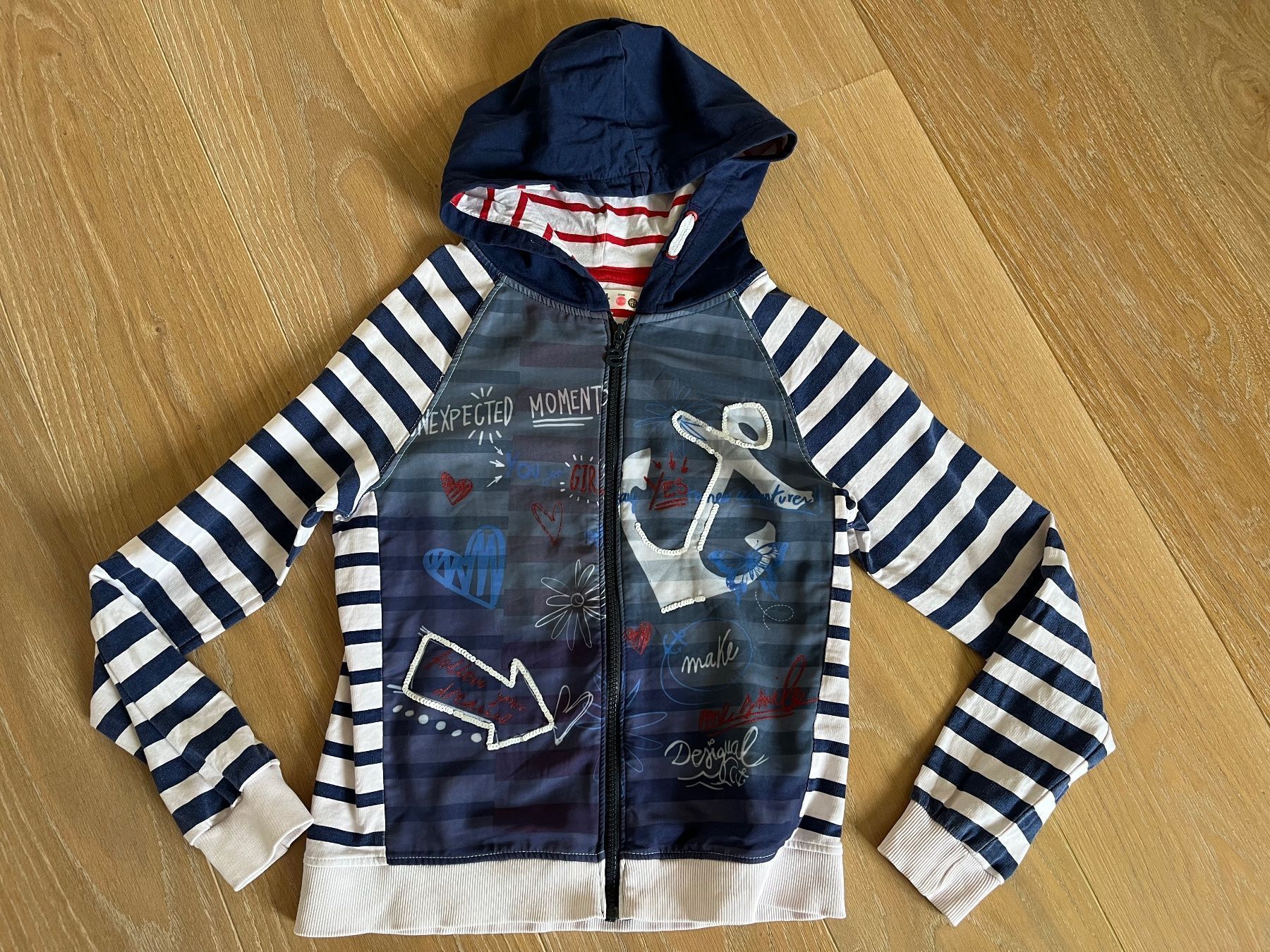 Desigual Giacche & Cappotti: DESIGUAL BLOUSON T9-10ans BON ETAT – Usato da Puplinge venduto da Amazekids
