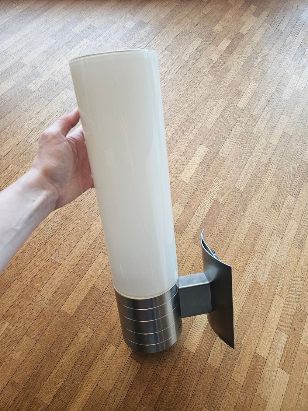 Steinel Lampade: Steinel Sensor Aussenleuchte Aussenlampe L 261 – Usato da Oensingen venduto da CH-Techniker 1