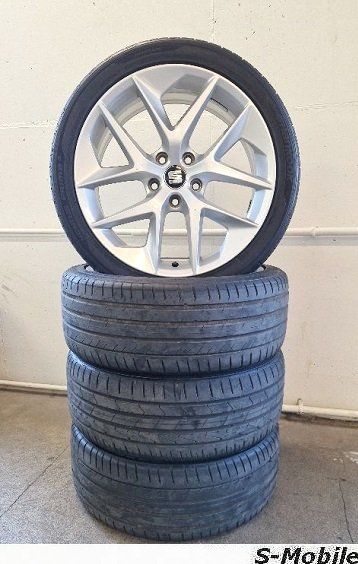 Seat Pneus & Kompletträder: Seat Leon FR Original Sommerräder 18" – Gebraucht aus Schenkon von S-Mobile