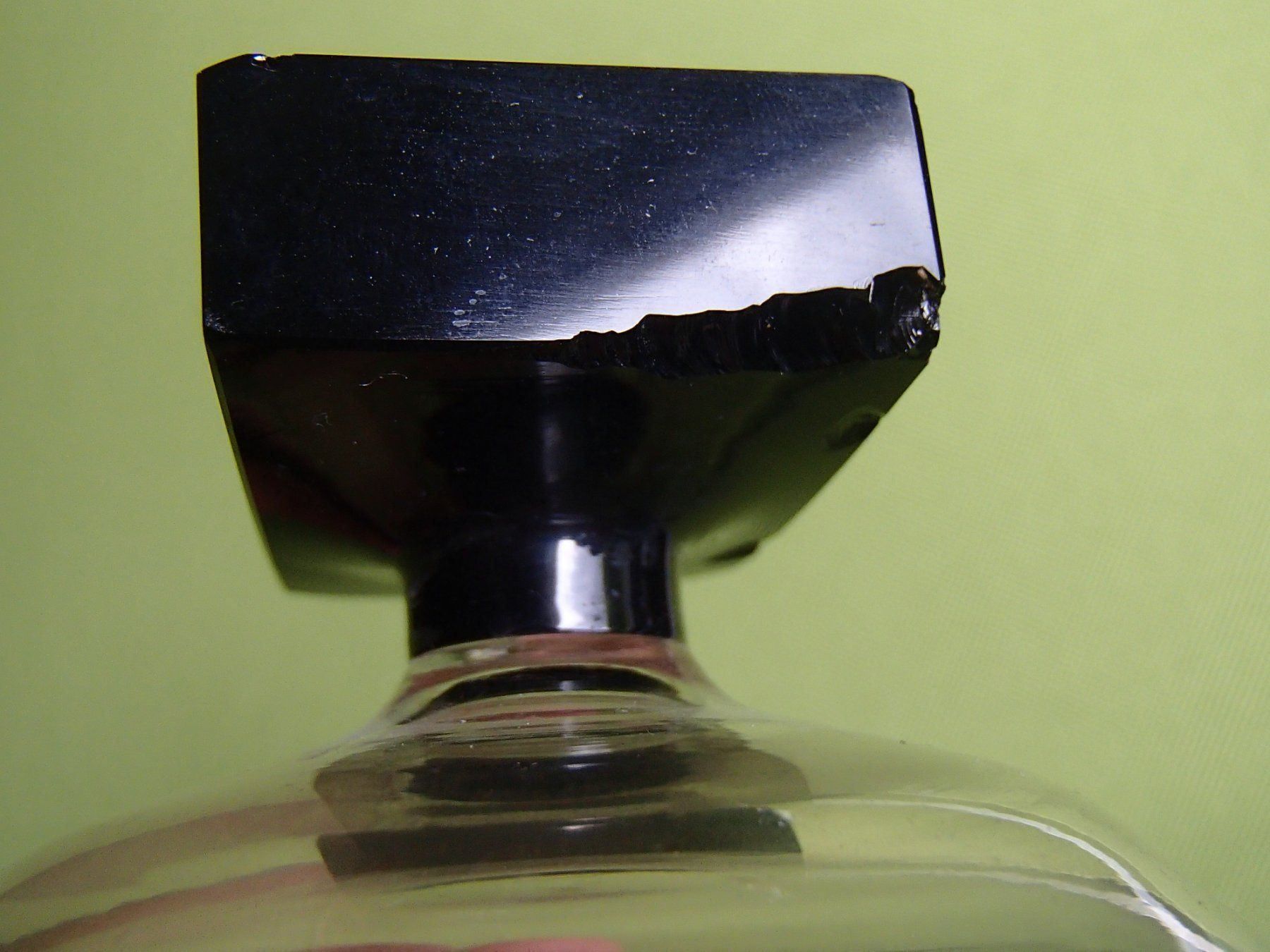 Bicchieri: 5 Art Deco Glasdosen mit Deckel schwarz&silber – Usato da Schöfflisdorf venduto da pullux 1