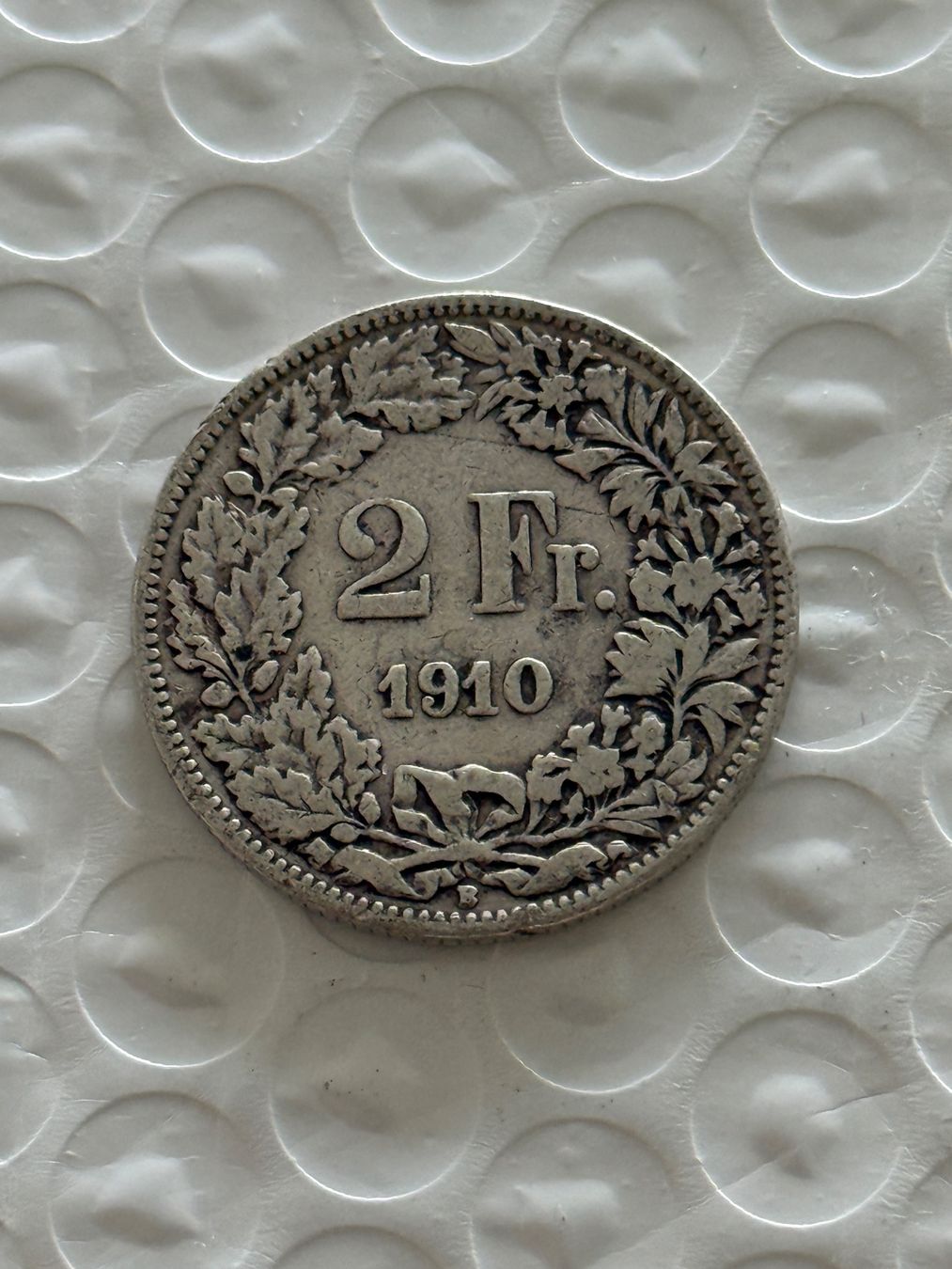 Tutti le monete: 2 Franken 1910  sehr Rar – Usato da Wallisellen venduto da SWISS_SILVER1 1