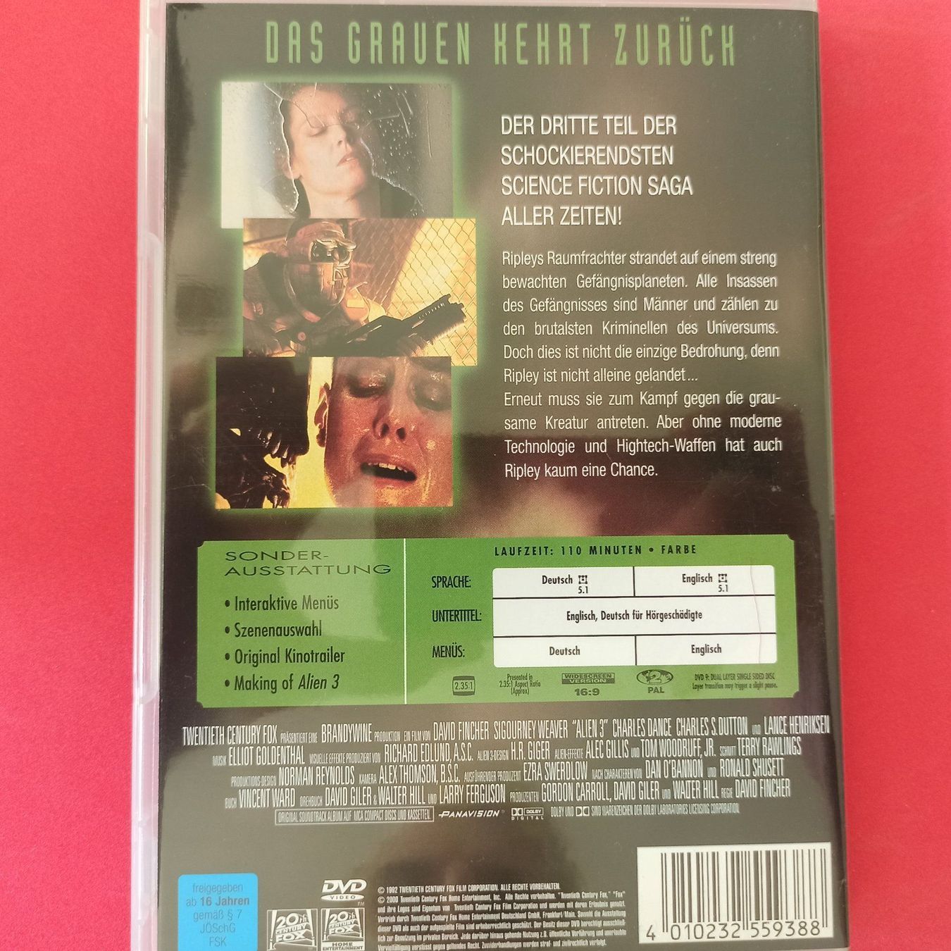 Tutti i DVDs: Alien 3 – Usato da Dübendorf venduto da kb86_MOVIE 1