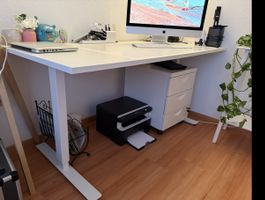 IKEA Trotten Tisch 160x80 höhenverstellbar