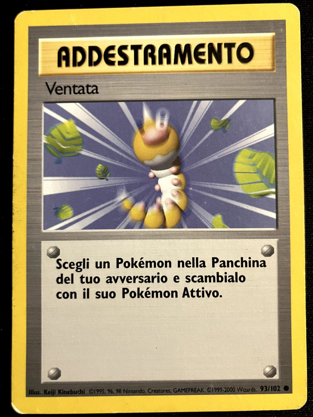 Pokémon Carte collezionabili: Pokemon Ventata - Base set 93/102 - Italiano – Usato da Bern venduto da Big_GS