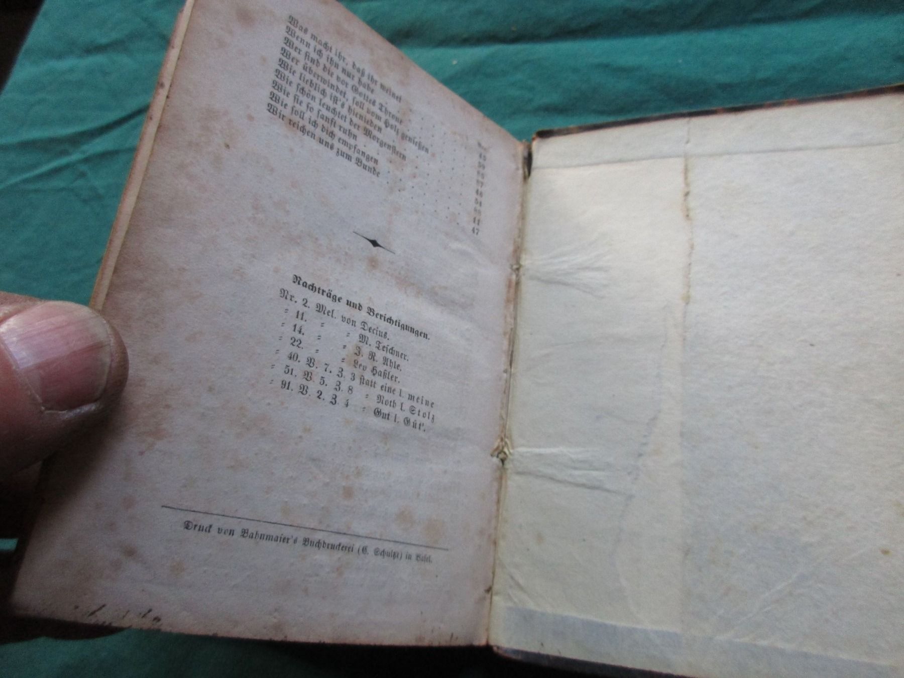 Libri: Buch 1856 – Difettoso da Bowil venduto da vifi01 9