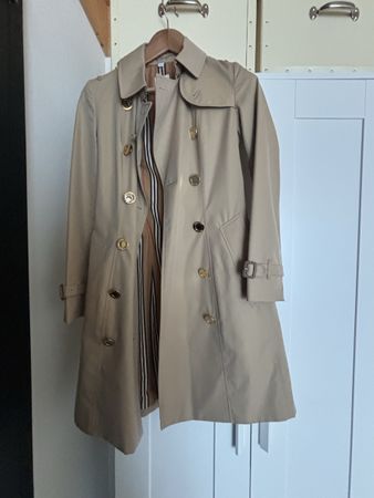 Burberry trench coat, never worn