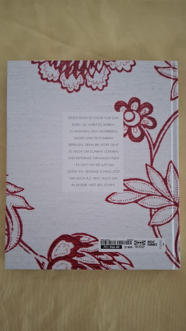 Libri: Stoff zum Träumen•Wohnen•Einrichten•IKEA – Usato da Ottenbach venduto da Rasenmaeeher 1