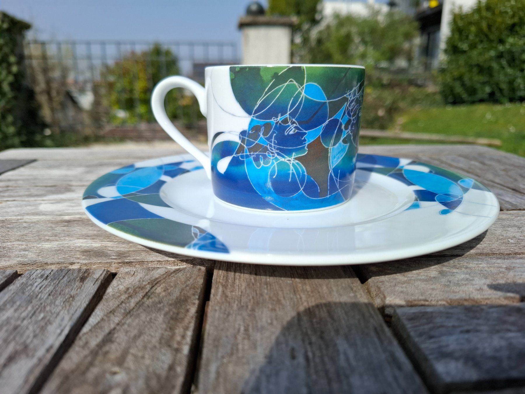 Tazze: Tea for two von Künstler Hans Erni – Usato da Oberwil BL venduto da Niggeli6 2