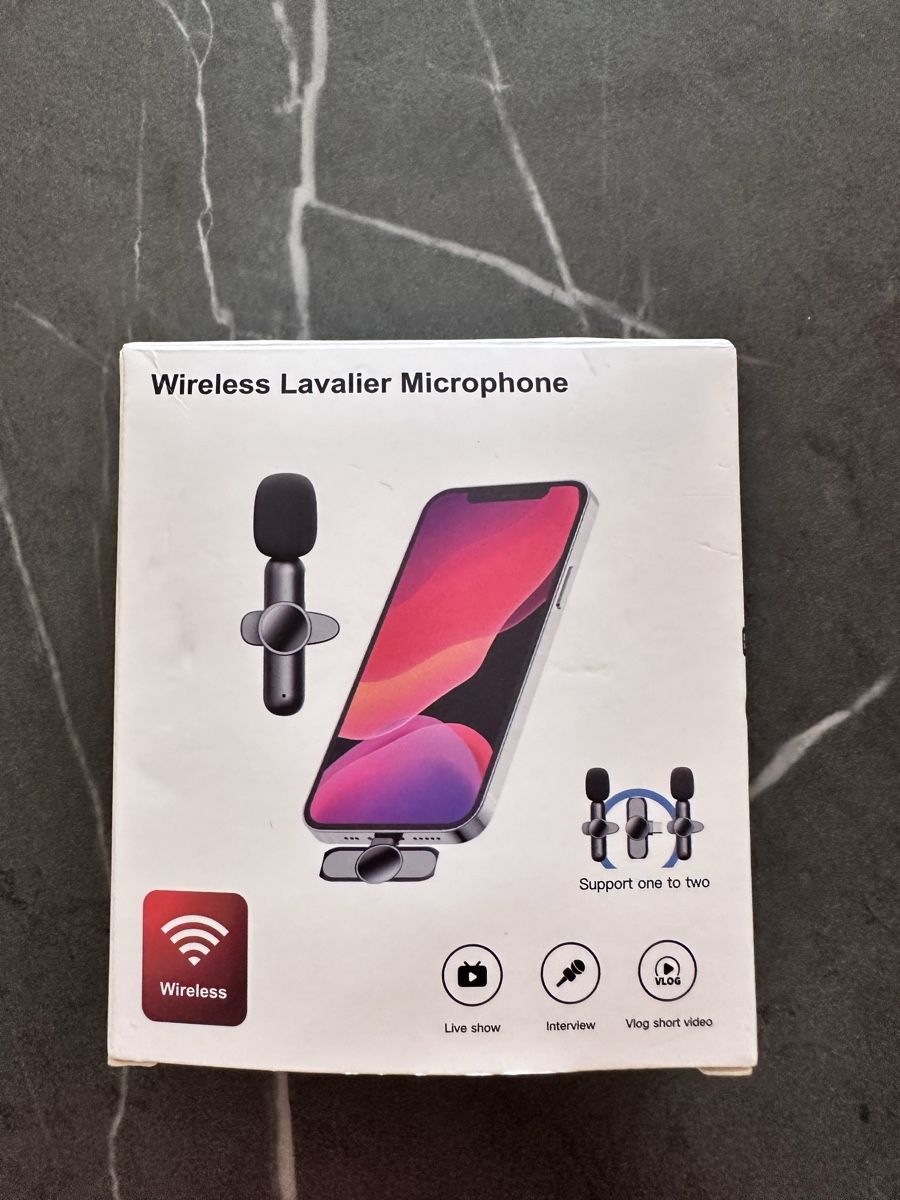 Microfoni: Wireless Lavalier Microphone for iPhone – Plug & Play – Nuovo (secondo la descrizione) da Zürich venduto da ElissZurich