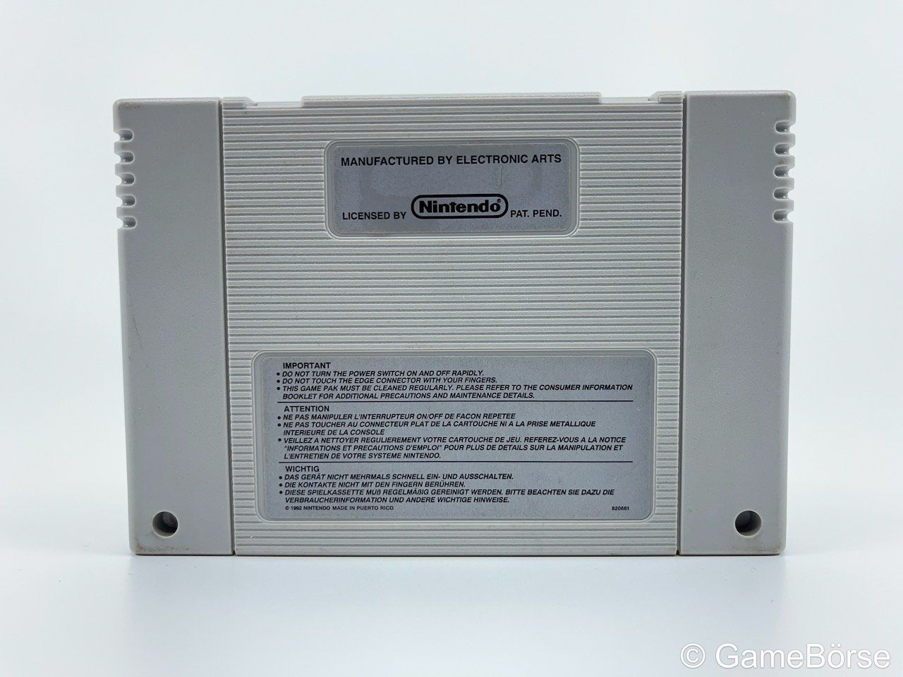 Nintendo Giochi: SNES FIFA 98 PAL – Usato da Stettfurt venduto da GameBoerse 1