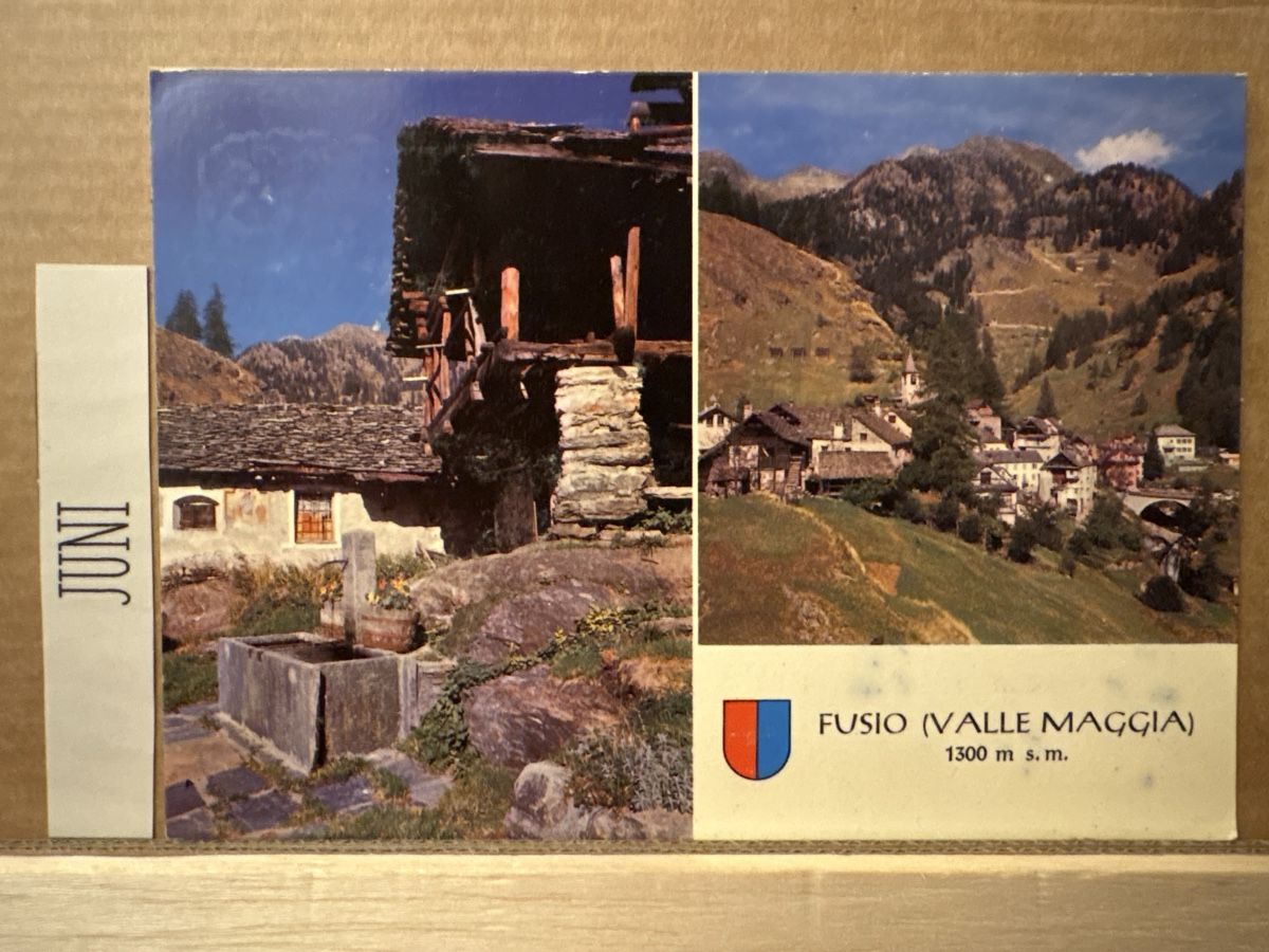 Cartoline postali: AK von Fusio Valle Maggia – Usato da Rümlang venduto da Kartenpost1