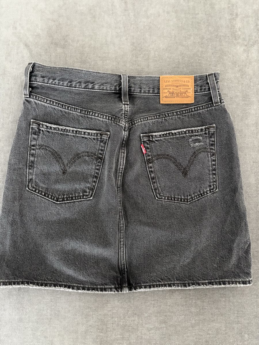 Levi's Gonne: Levi's Premium Minirock, Gr. 26, Grau – Usato da Wimmis venduto da rimnakit 2
