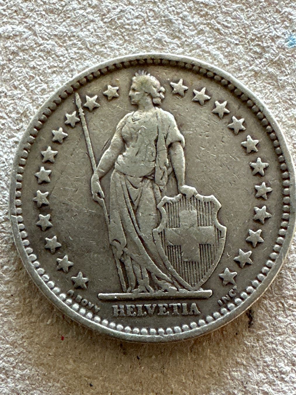 Tutti le monete: 2fr 1913 – Usato da Erlach venduto da gubbe1 1