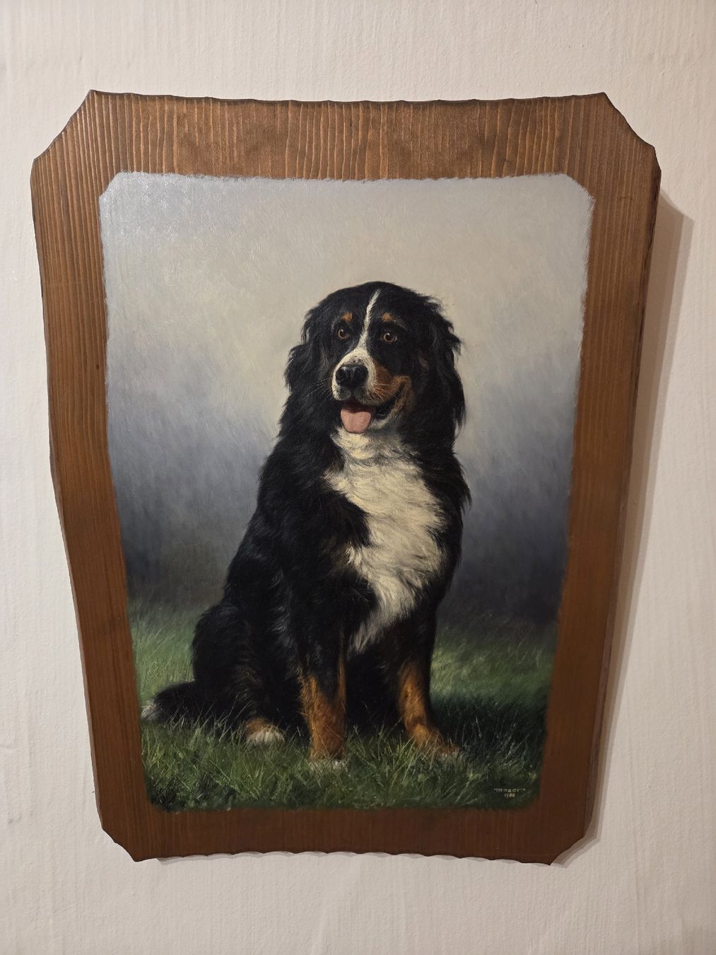 Dipinti: Marcel Moser Wildmaler BERNER SENNENHUND – Usato da Sevelen venduto da ViaFalo 5