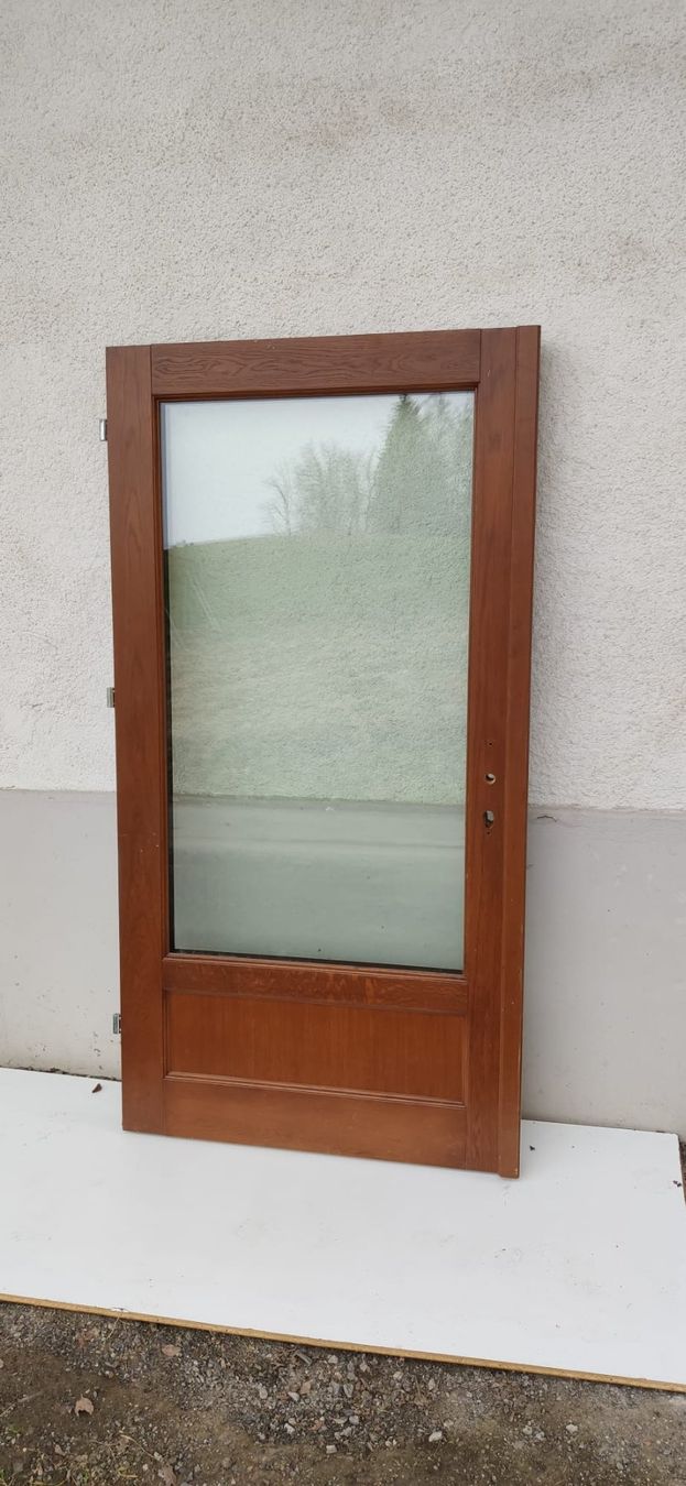 Baustoffe & - elemente: Porte double, vitrée, extérieure, triple vitrage – Neu (gemäss Beschreibung) aus Essertes von  6