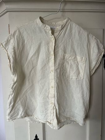 Knowledge Cotton Apparel Damenhemd kurzarm