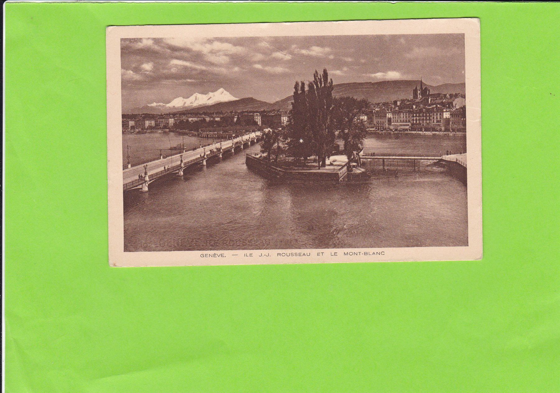 Cartoline postali: Genève – Usato da St. Peterzell venduto da neckertal