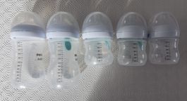 Lot de 5 biberons Philips Avent