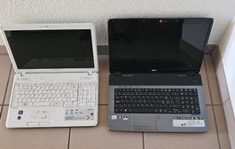 Laptop Toshiba C660 + Acer Aspire 7736