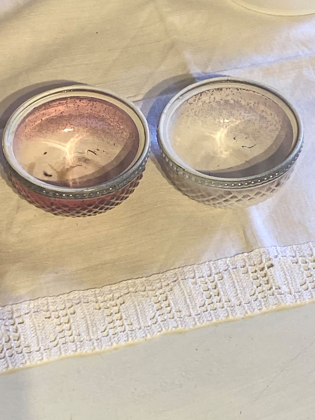 Kerzenständer: WINDLICHTER 2 TEILIG SHABBY CHIC – Gebraucht aus Meienried von ManuelaBoutique 1