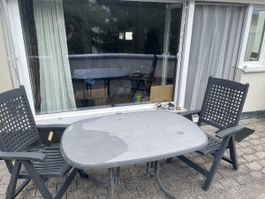 Gartentisch mit 2 Stühlen