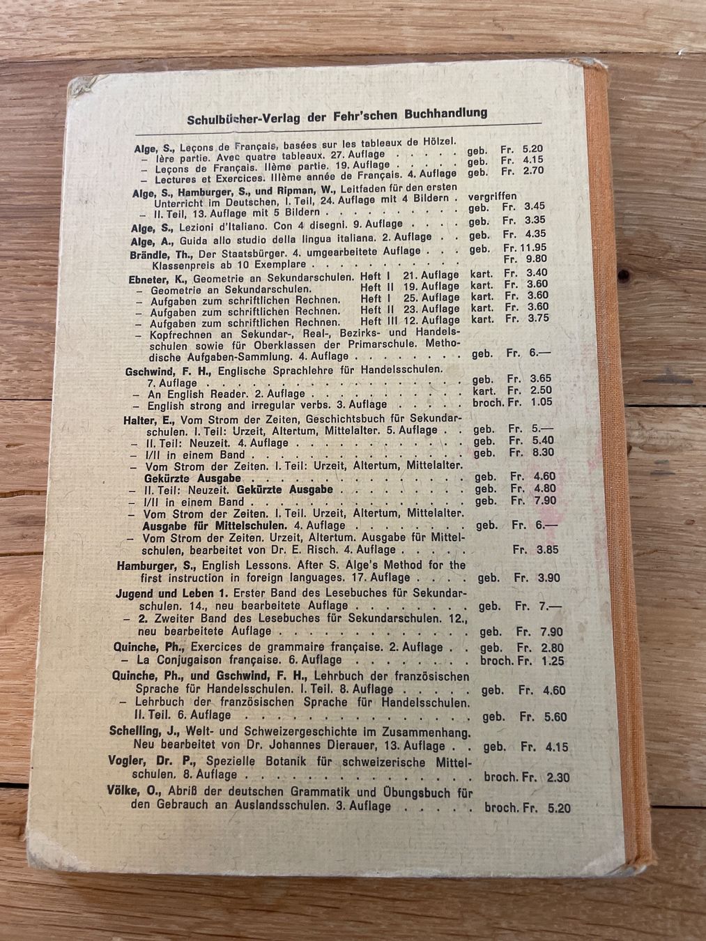 Livres: K. Ebneter Geometrie 2. Heft 1956 – D'occasion à Winterthur par cheerio97 1